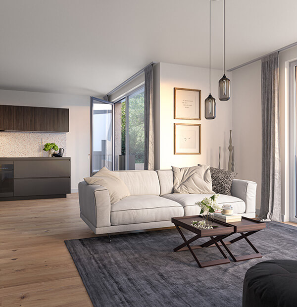 Intelligent konzipierte Wohnküchen